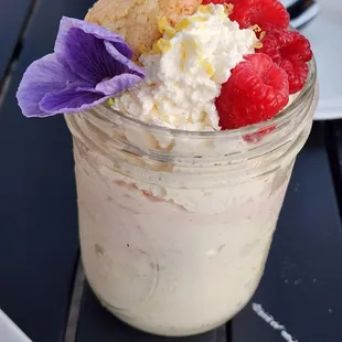 Limoncello Chambord Mousse