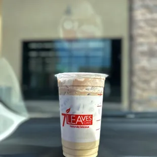 Holiday House iced coffee