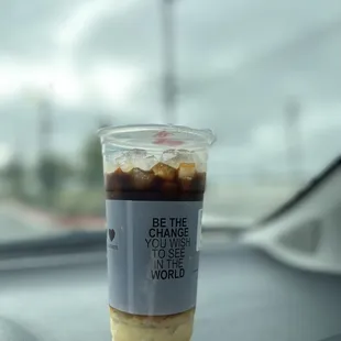 Traditional Vietnamese iced coffee