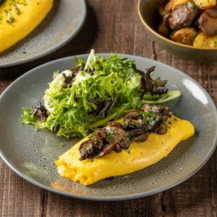 Truffle Mushroom Omelette