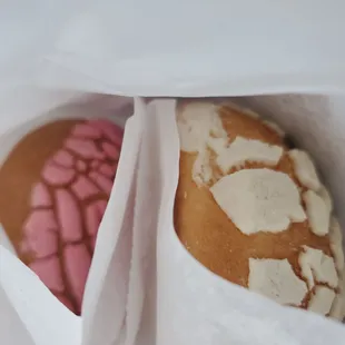 Concha bread, yummy!