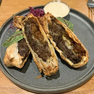 Short Rib Chorizo Eggrolls