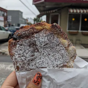 Chocolate almond croissant