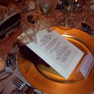Elegant Menus