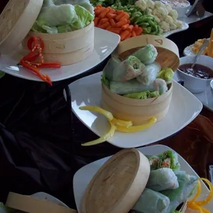 Thai Chicken Summer Rolls