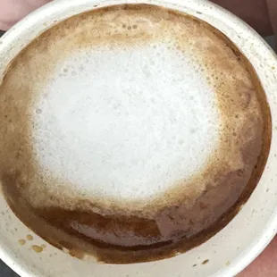 Double shot espresso, macchiato