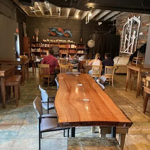 Room where we had the cocktail class and that will feature comedians on some nights.