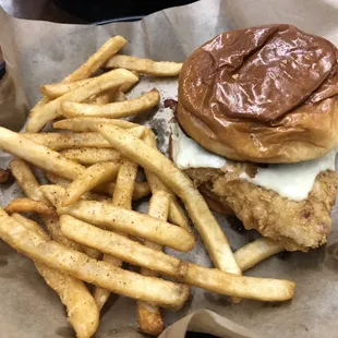 Chicken bacon ranch sandwich- no flavor