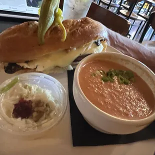 Portobello Brie Sandwich