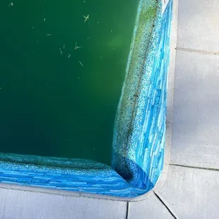 Groundwater behind liner