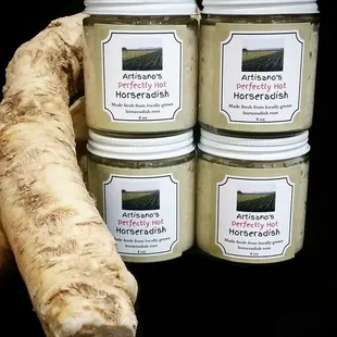 NEW PRODUCT NOW AVAILABLE!  HORSERADISH FRESHLY MADE!