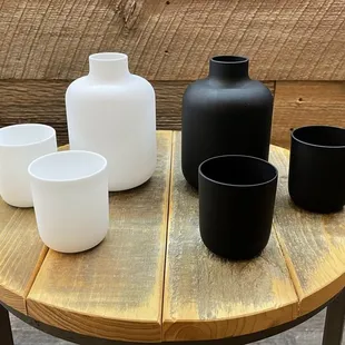 Sake sets from Japan