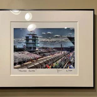 Local Indy 500 art