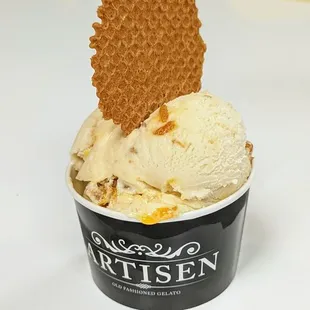 Peach Cobbler &amp; Green Apple Caramel (large) | Instagram: @telephonesmoothie