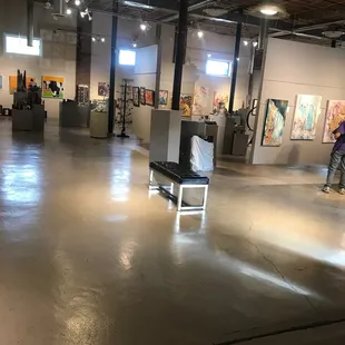 Lots of local art work. Come support !