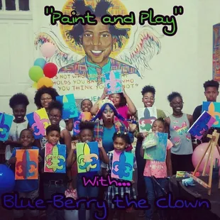 Painting with Blue-Berry is quite a blast!!!!