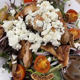 Chicken &amp; Goat Salad