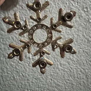 Snowflake ornament