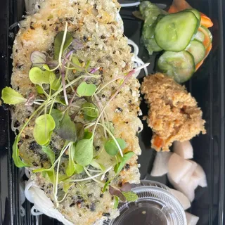 MOCHI CRUSTED FISH (BRUNCH)