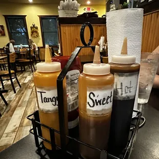 BBQ Sauces - table side