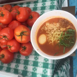 Tomato ramen!