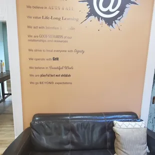 Upstairs and the mission!