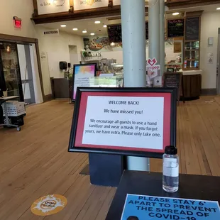 a welcome sign for artists at large