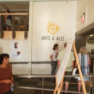 Inside the gallery 1