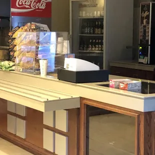 Beer in cooler in back corner.