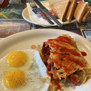 Bacon, Sausage Or Beef Patty