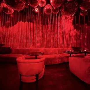 The arts club red room