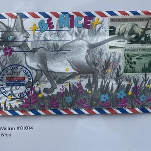 More art on envelopes
