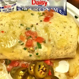 Garlic chicken dabomb.com #yummy #bodaciousburrito from #acooc #festivalofartsokc #MistyDayokcfoodblogs