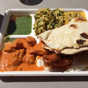 Gopuram from food row