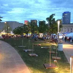 First year in bicentennial park