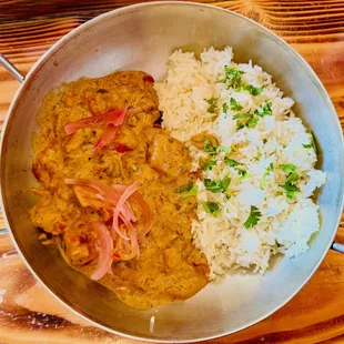 Chicken Tikka Masala Rice Bowl