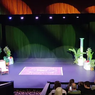 Stage for Theatre at the Fort.