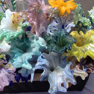 Chad Ridgeway glass flowers