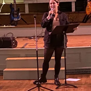 Have you heard the good word? Monthly variety show is in full effect. Next one- April 23 at 730p. Join us!