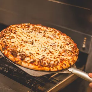 Large Sausage and Pepperoni Pizza