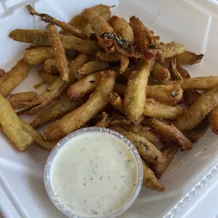 Fries pickles