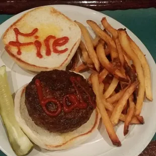 The stuffed burgers are amazing.