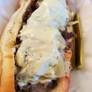 Double meat extra cheese!