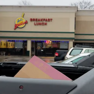 Stopped for a little breakfast.