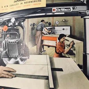 DeWalt power tools catalog, ©1954.