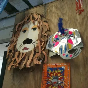 Cute lil' artwork I saw on the walls!