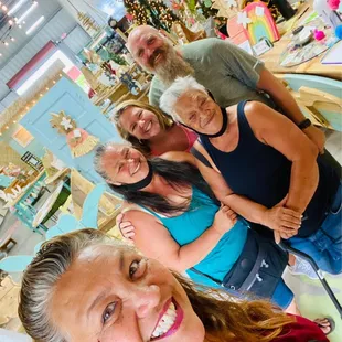 Picture with Owners Stephanie and Caleb