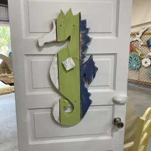 Sea Horse  from recycled pallets