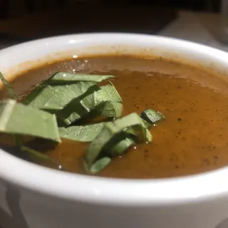 Charred Tomato Basil Soup