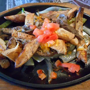 Chicken &amp; Beef Fajitas
